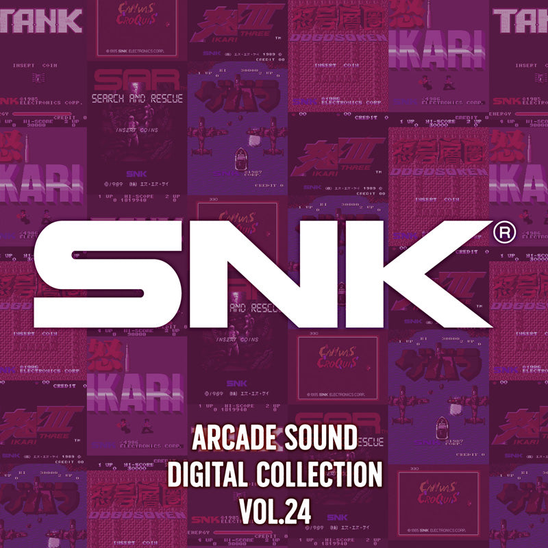 SNK ARCADE SOUND DIGITAL COLLECTION Vol.24『T・A・N・K』『怒 IKARI 