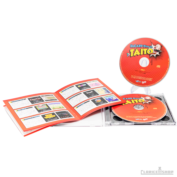 HuCARD Disc In TAITO Vol.2『はなたーかだか!?』『ニンジャウォーリアーズ』他