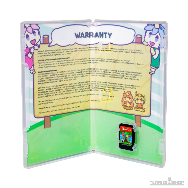 『そるだむ 開花宣言』北米パッケージ版『Soldam : Drop, Connect, Erase』（Nintendo Switchソフト）